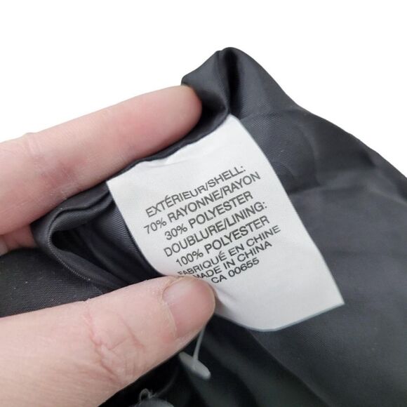 2/$20 Vintage Y2K SmartSet Black Blazer Jacket Size: M - Picture 8 of 8